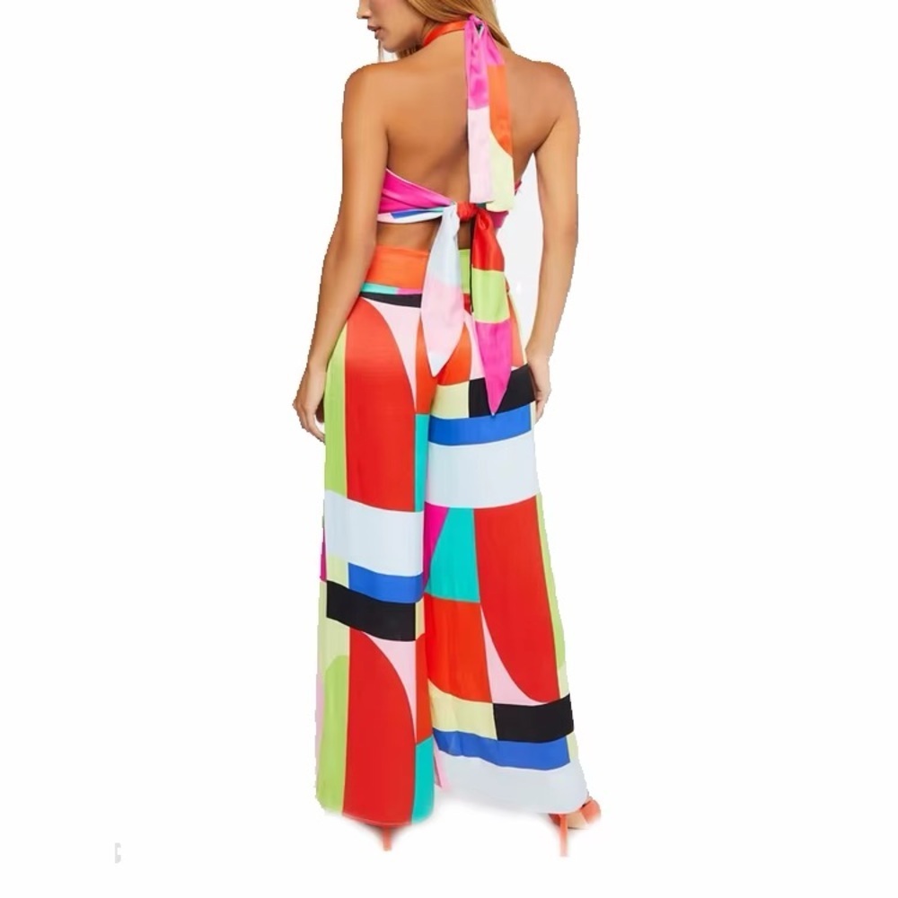 Forever 21 Multicolor Halter Jumpsuit - Picture 2 of 11